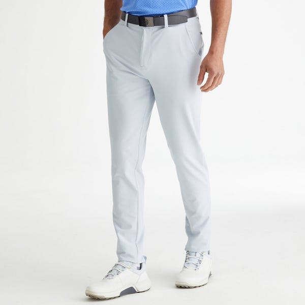 Ping Locke Men's Slim Fit Trousers - Pearl Grey