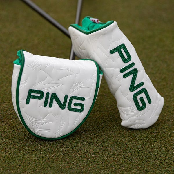 Ping Looper Mallet Putter Headcover - White/Green