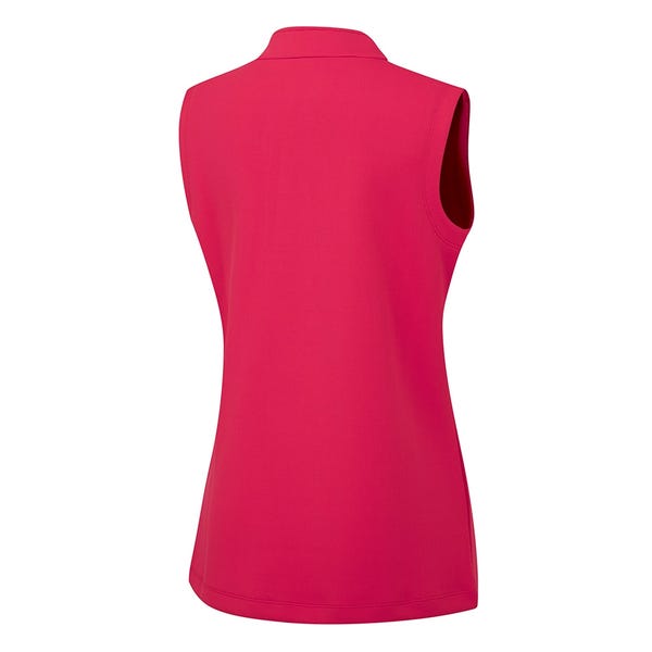 Ping Lyla Ladies Half Zip Vest - Rosebud