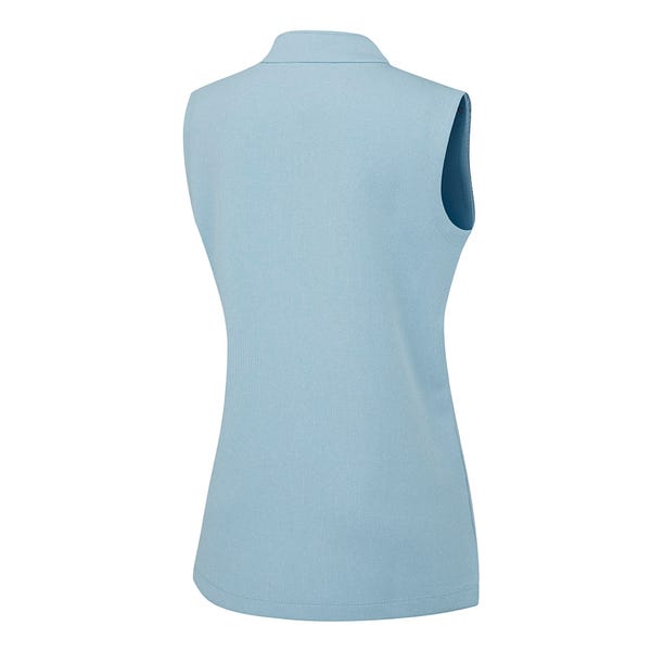 Ping Lyla Ladies Half Zip Vest - Sky Blue Marl