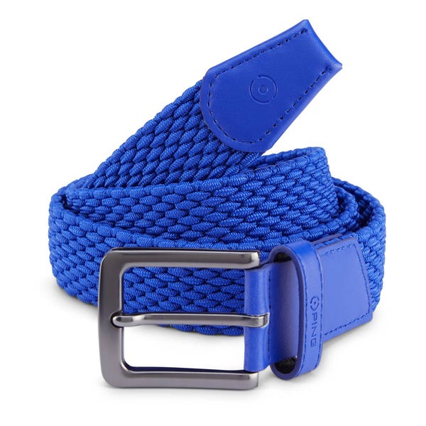 ping Men's PING Stretch Webbing Belt - Ultra Blue