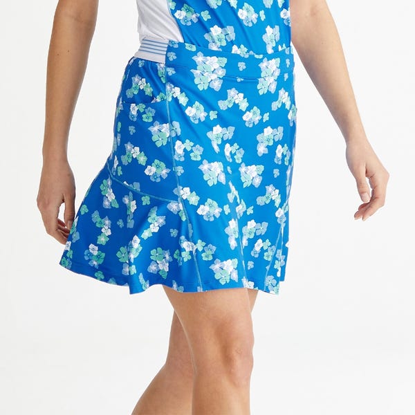 Ping Odetta Ladies Printed Skort - Vibrant Bloom