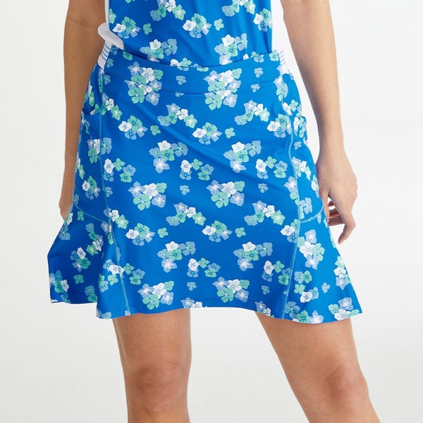 ping Odetta Ladies Printed Skort - Vibrant Bloom