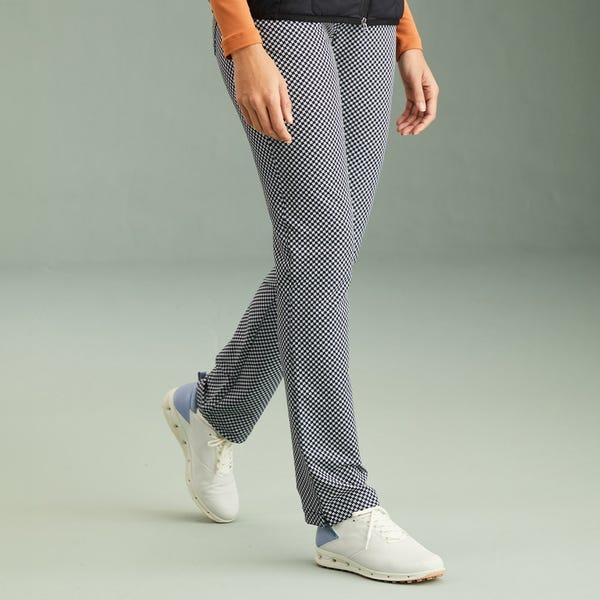 Ping Perdita Ladies Winter Trousers - Black/White
