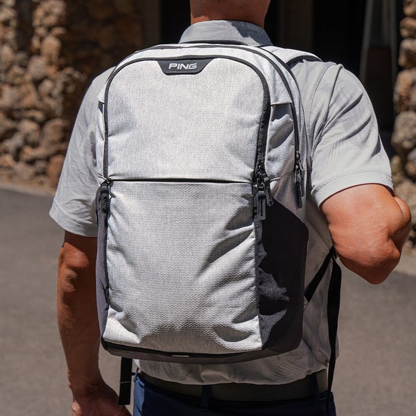 Ping PING Backpack - Textured Heather Grey