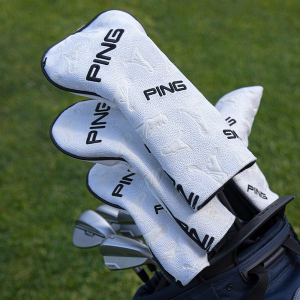Ping PING Icon Fairway Headcover - White
