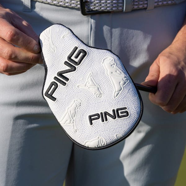 Ping PING Icon Mallet Putter Headcover - White