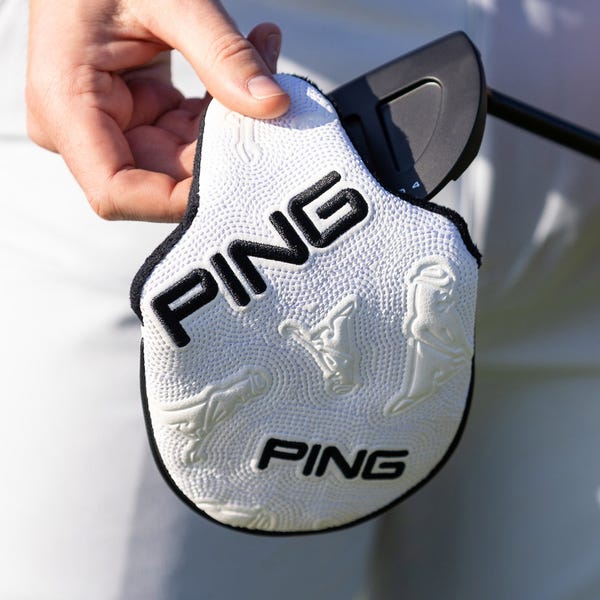 Ping PING Icon Mallet Putter Headcover - White