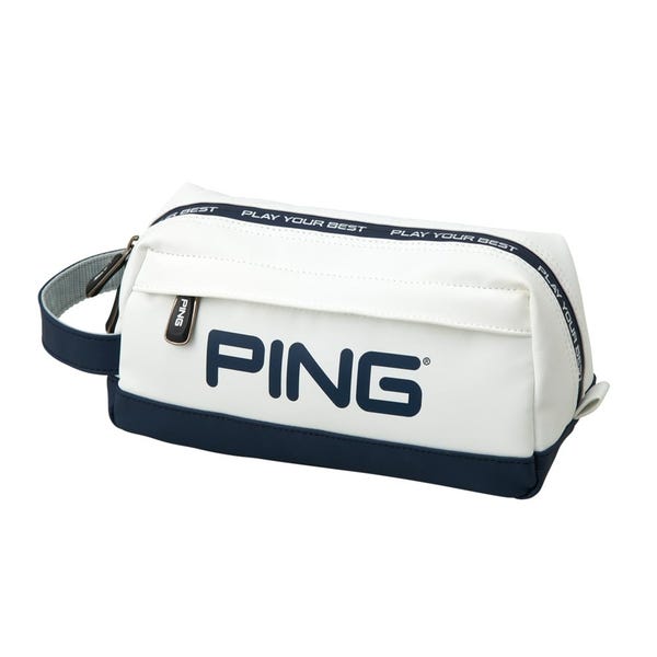 ping PING Japan Soft PU Wash Pouch - White