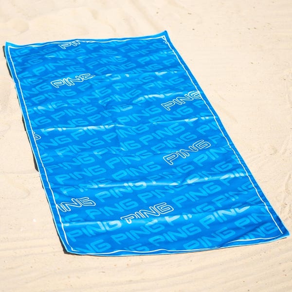 Ping PING Mircrofibre Beach Towel - Process Blue