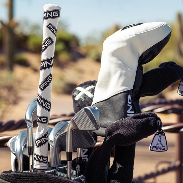 Ping PING Tour Dancing Alignment Stick Cover - White