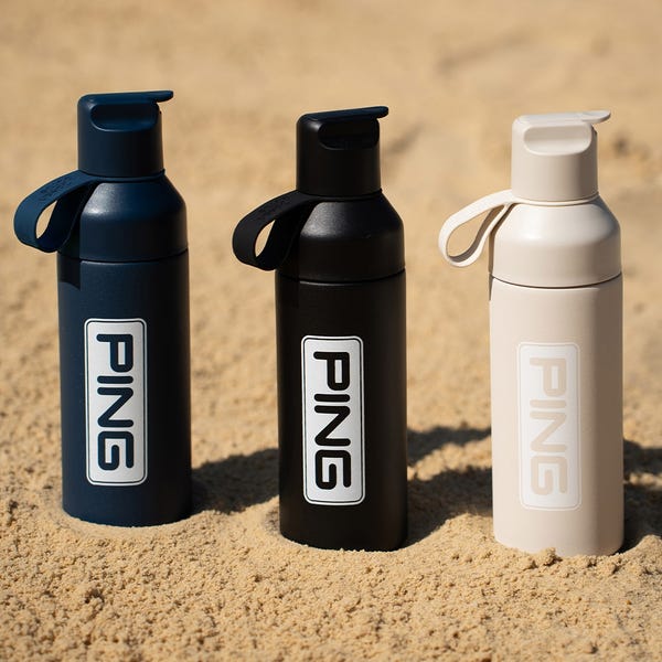 Ping PING Tour Ocean Water Bottle 500ml - Black