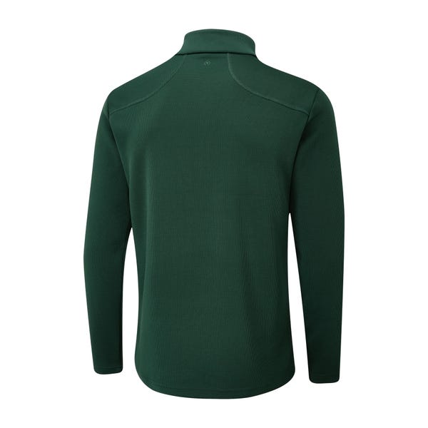 Ping Ramsey Men's Half Zip Ribbed Fleece - Pine