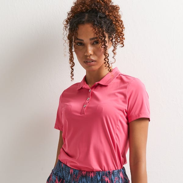 ping Sedona Ladies Polo Shirt - Pink Blossom