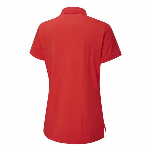 Ping Sedona Ladies Polo Shirt - Rich Red