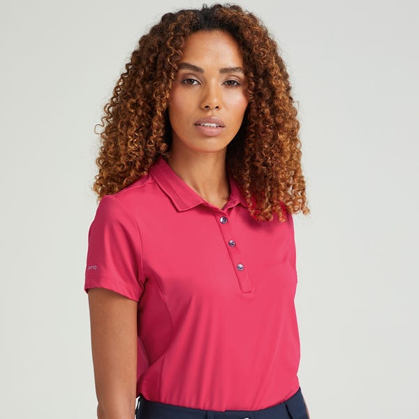 Ping Sedona Ladies Polo Shirt - Rosebud
