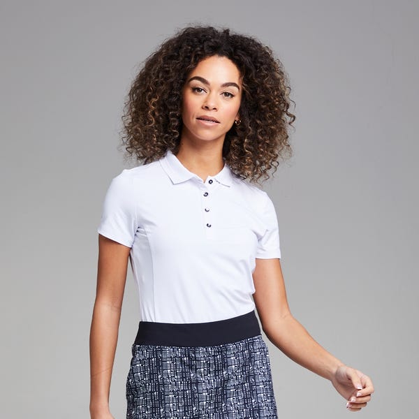 ping Sedona Ladies Polo Shirt - White