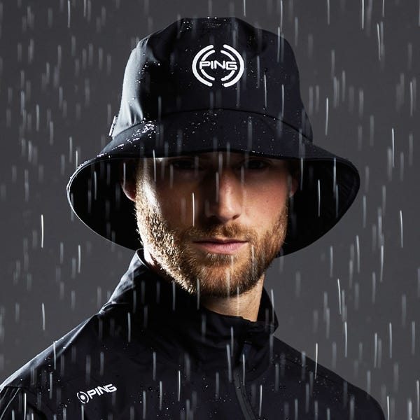 ping SensorDry® Men's Waterproof Bucket Hat - Black