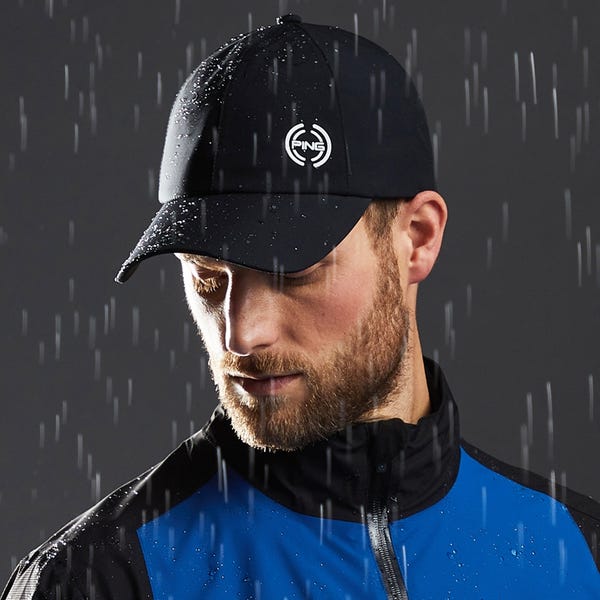 ping SensorDry® Men's Waterproof Cap - Black