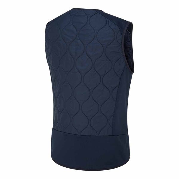 Ping Seren Ladies Insulated Collarless Vest - Navy