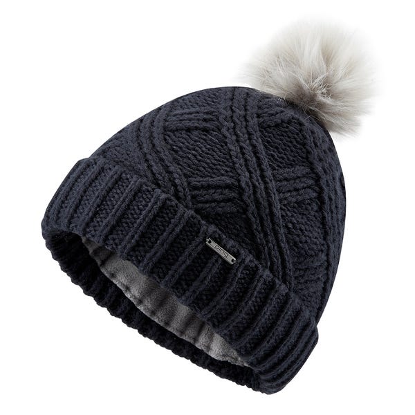 ping Shannon Ladies Golf Bobble Hat - Navy