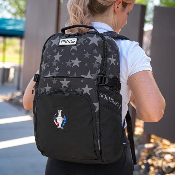 ping Solheim Cup Backpack - Black/Grey