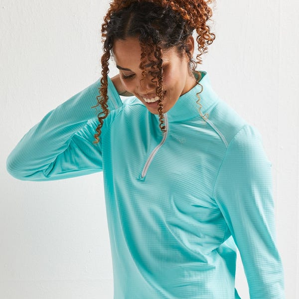 Ping Sonya Ladies Fleece Midlayer - Aruba Blue
