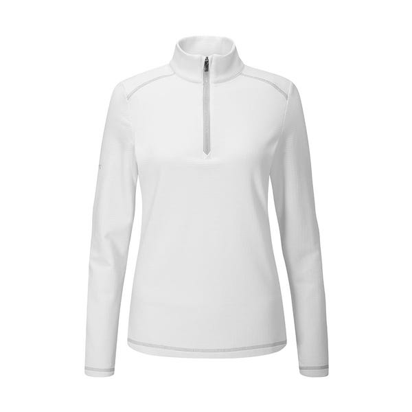 ping Sonya Ladies Fleece Midlayer - White