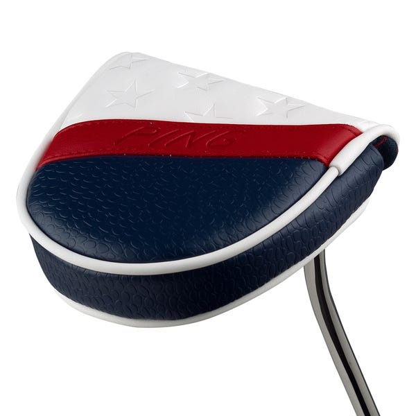 Ping Stars & Stripes Mallet Headcover - Red/White/Blue