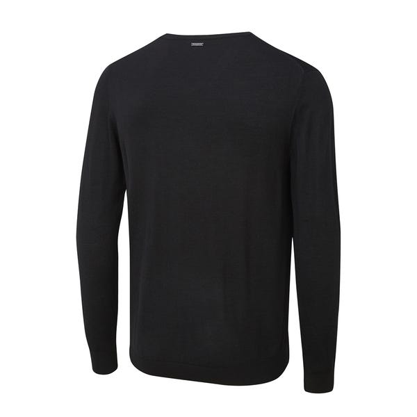 Ping Sullivan Men's V Neck Sweater - Black