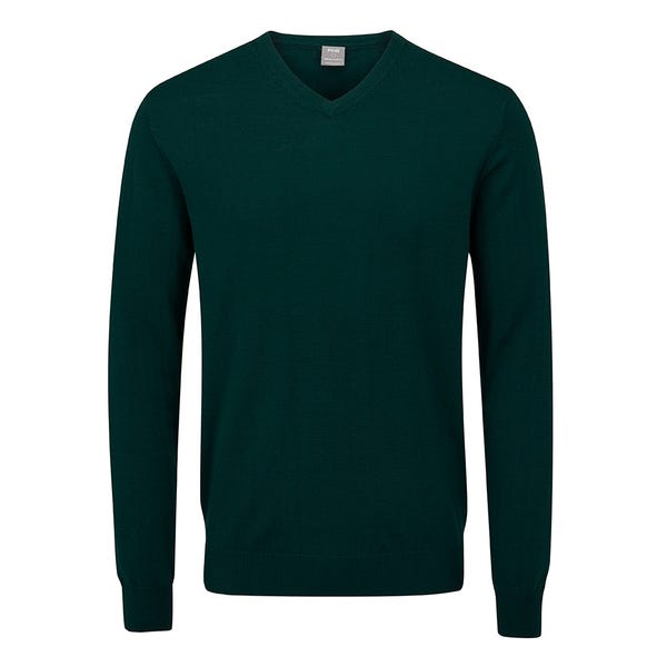 ping Sullivan Men's V Neck Sweater - Pine