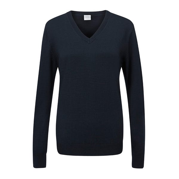 ping Tatton Ladies V Neck Sweater - Navy