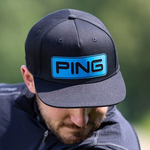 Ping Tour Classic Cap - Black/Process Blue
