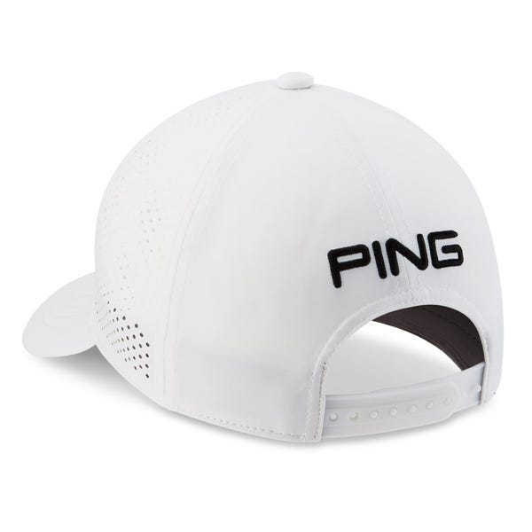 Ping Tour Vented Delta Cap - White/Black