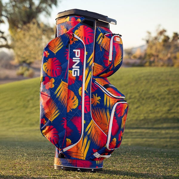 Ping Traverse Golf Cart Bag - Electric Sunset