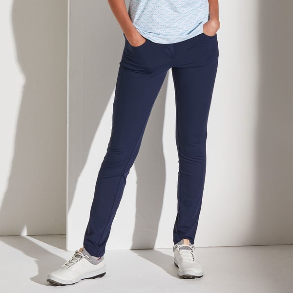 ping Verity II Ladies Slim Fit Trousers - Navy