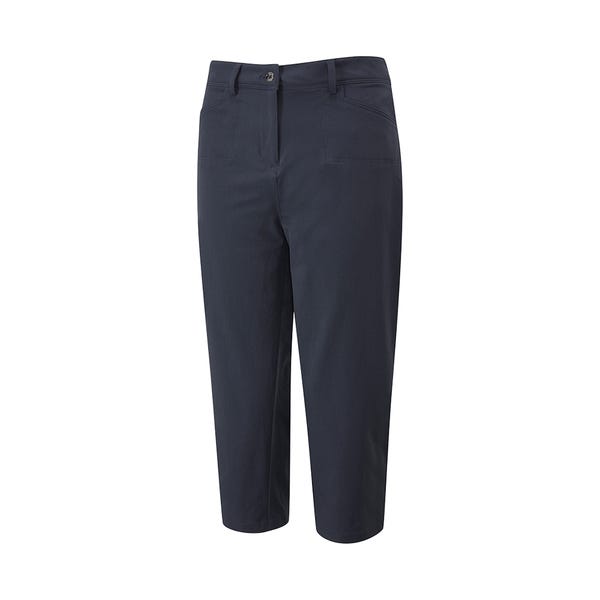 ping Verity Ladies Cropped Trousers - Navy