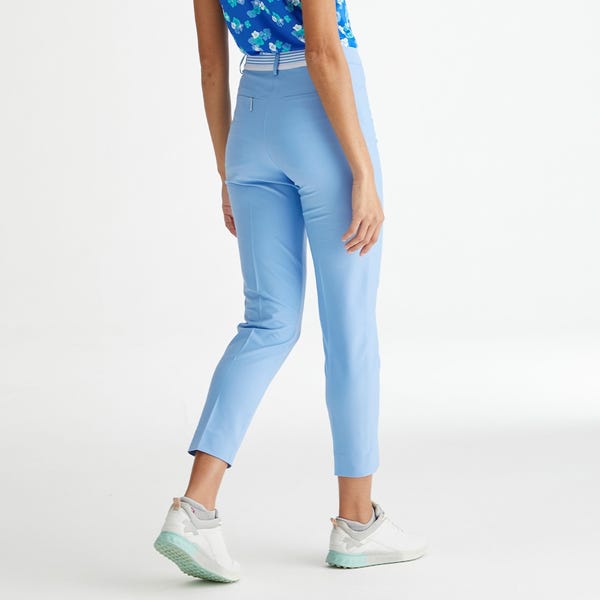 Ping Vic Ladies Tapered Trousers - Cornflower Blue