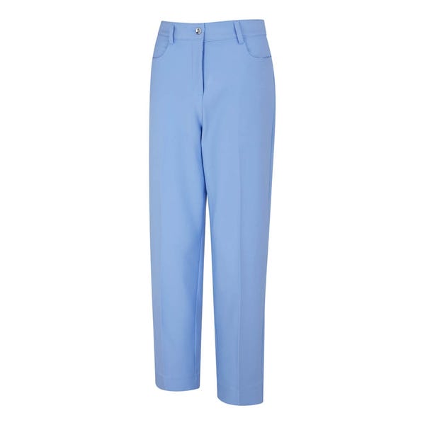 Ping Vic Ladies Tapered Trousers - Cornflower Blue