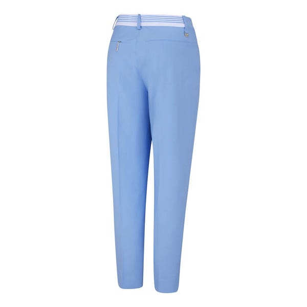 Ping Vic Ladies Tapered Trousers - Cornflower Blue