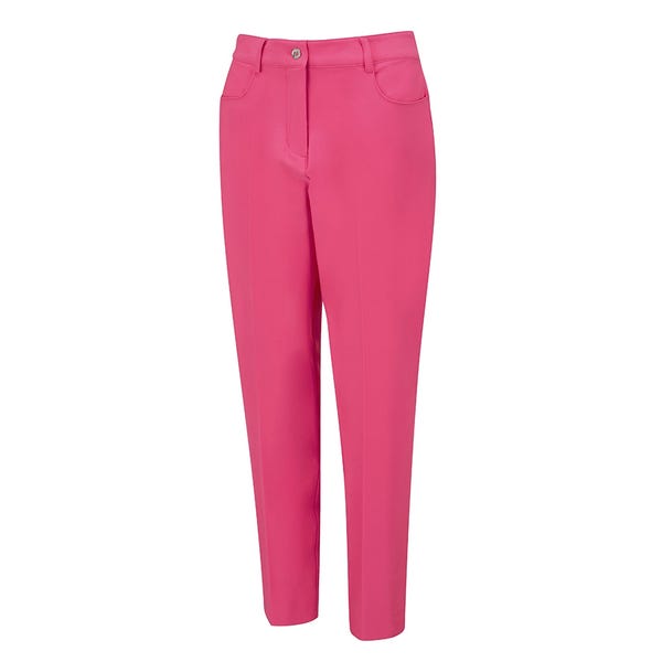 ping Vic Ladies Tapered Trousers - Pink Blossom
