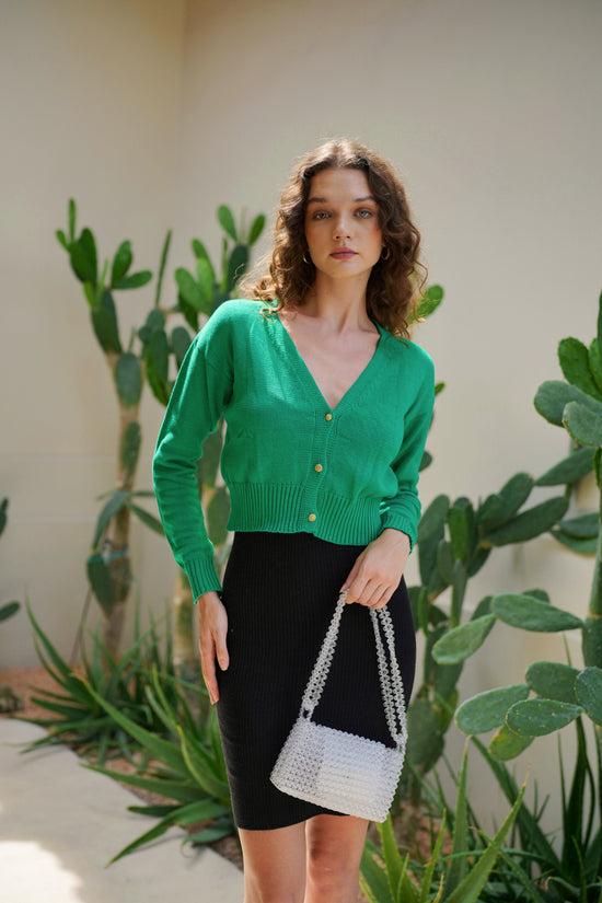 Pink Haley Addison Beaded Crossbody Clutch In Jelly White