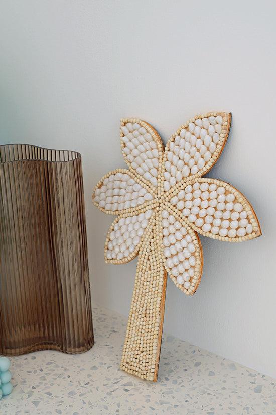 Pink Haley Large Sea Shells Wall Hanging Decor - Clam Shell / Palm Tree / Mermaid / Cactus