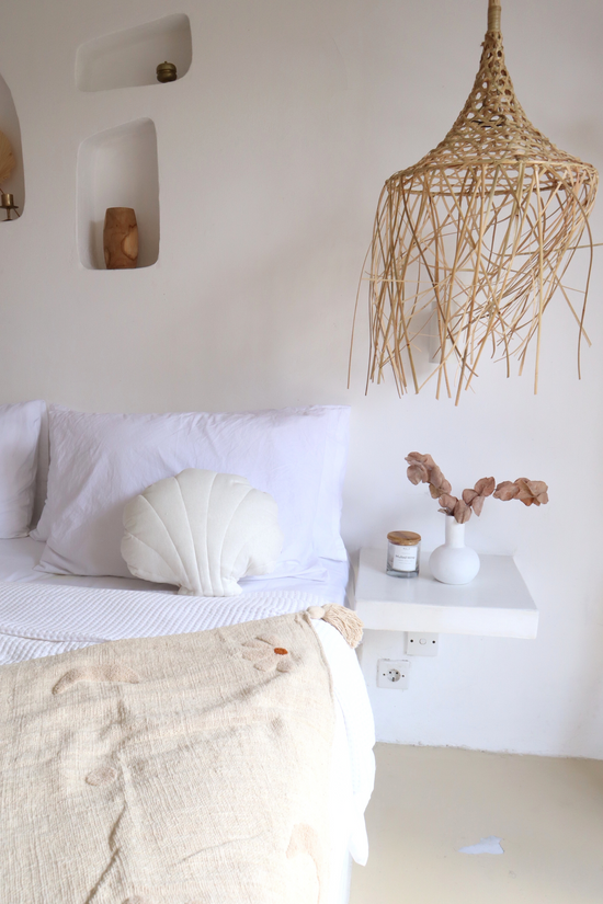 Pink Haley Clam Shell Plush Pillow