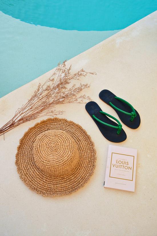 Pink Haley Demi Flip Flop Style Sandal