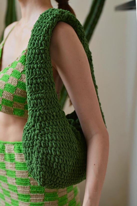 Pink Haley Emilia Knit Hobo