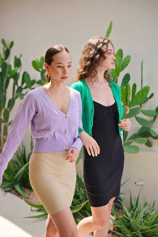 Pink Haley Katherine Bodycon Knit Dress