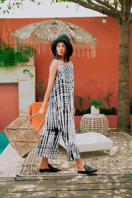 Pink Haley Kylie Crochet Premium Raffia Tote