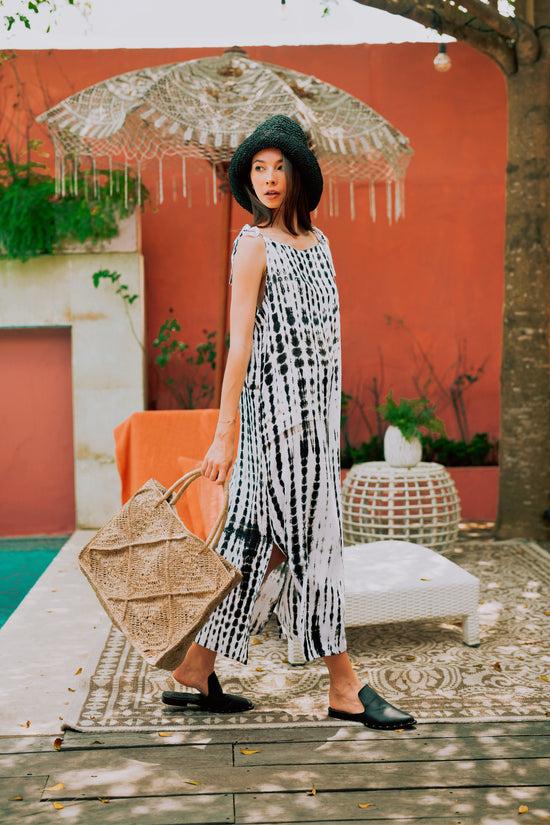 Pink Haley Kylie Crochet Premium Raffia Tote