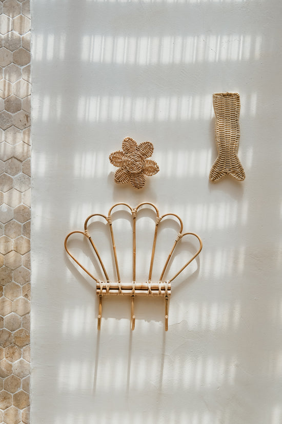 Pink Haley Mermaid Tail Wall Decor